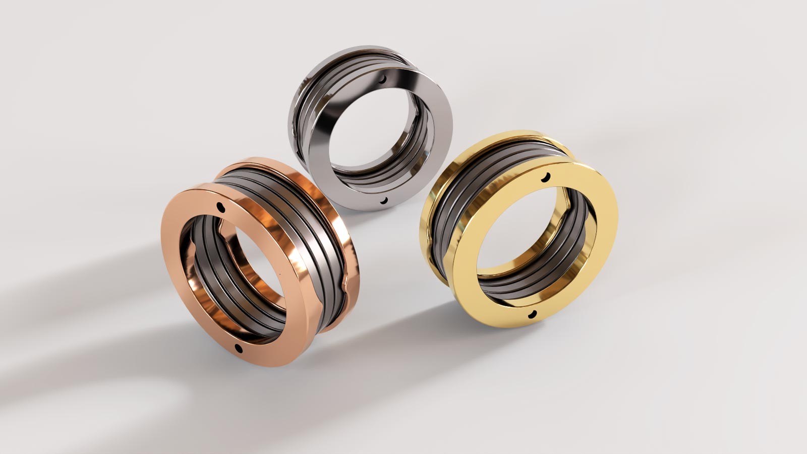 Spiral Ring - Luxury 3D Jewelry Model by N/A