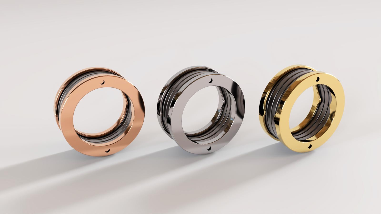 Spiral Ring - Luxury 3D Jewelry Model by N/A