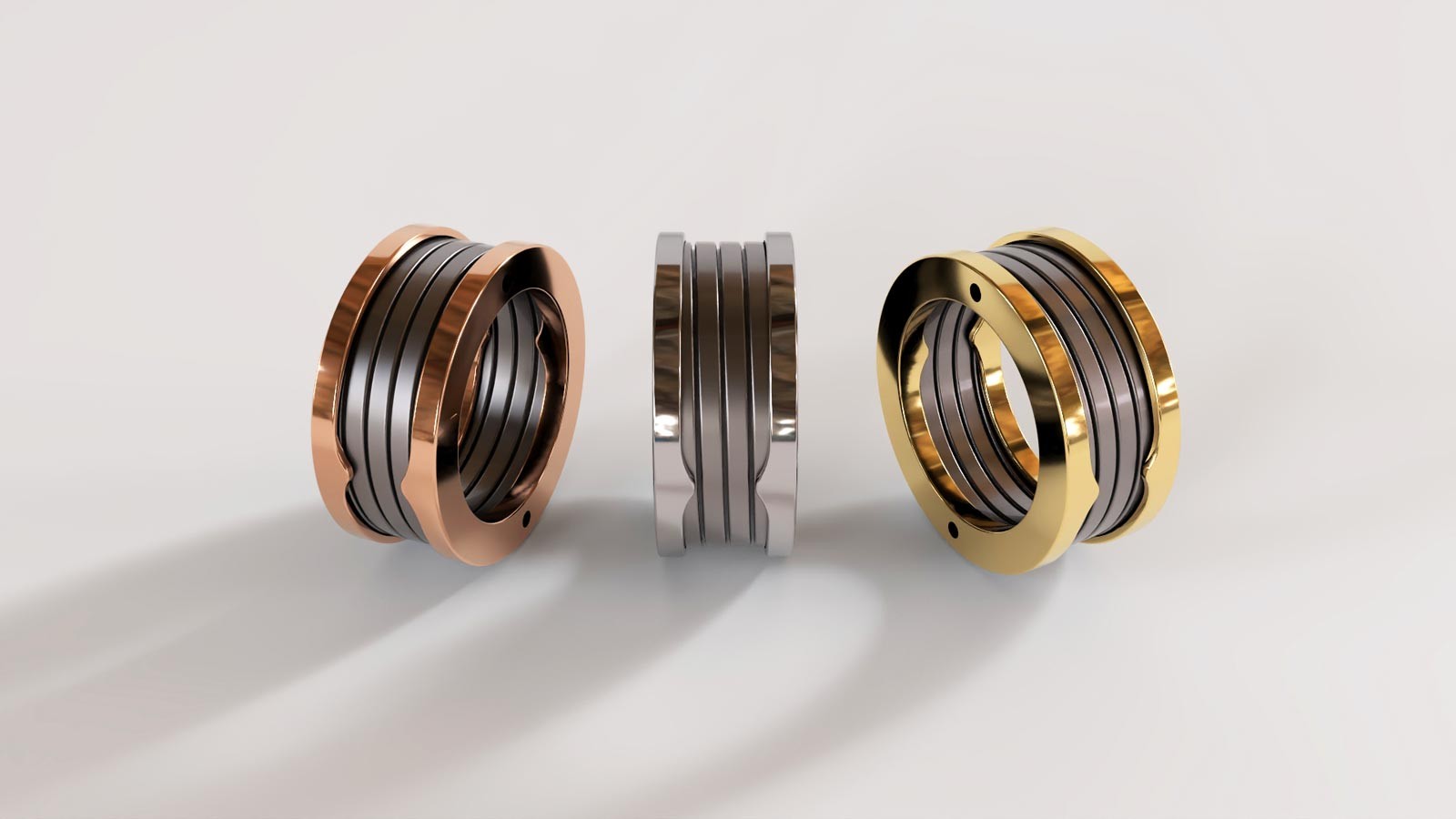 Spiral Ring - Luxury 3D Jewelry Model by N/A