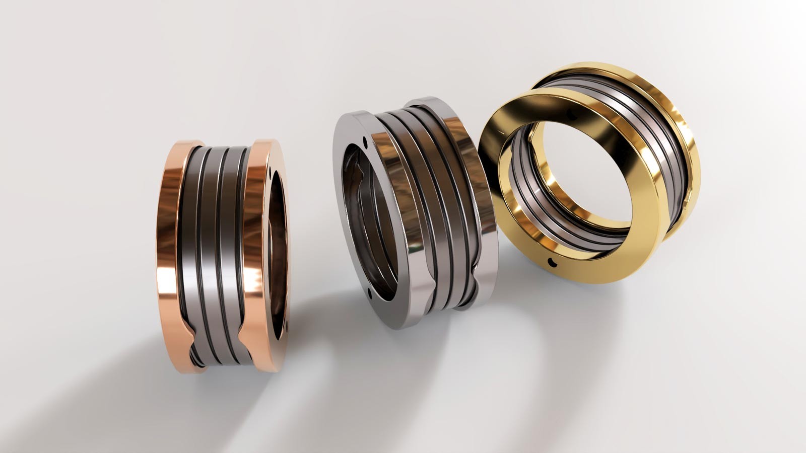 Spiral Ring - Luxury 3D Jewelry Model by N/A