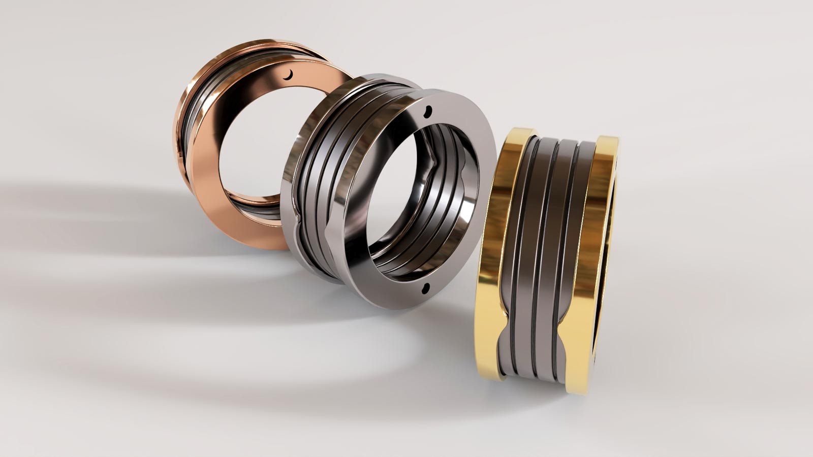 Spiral Ring - Luxury 3D Jewelry Model by N/A