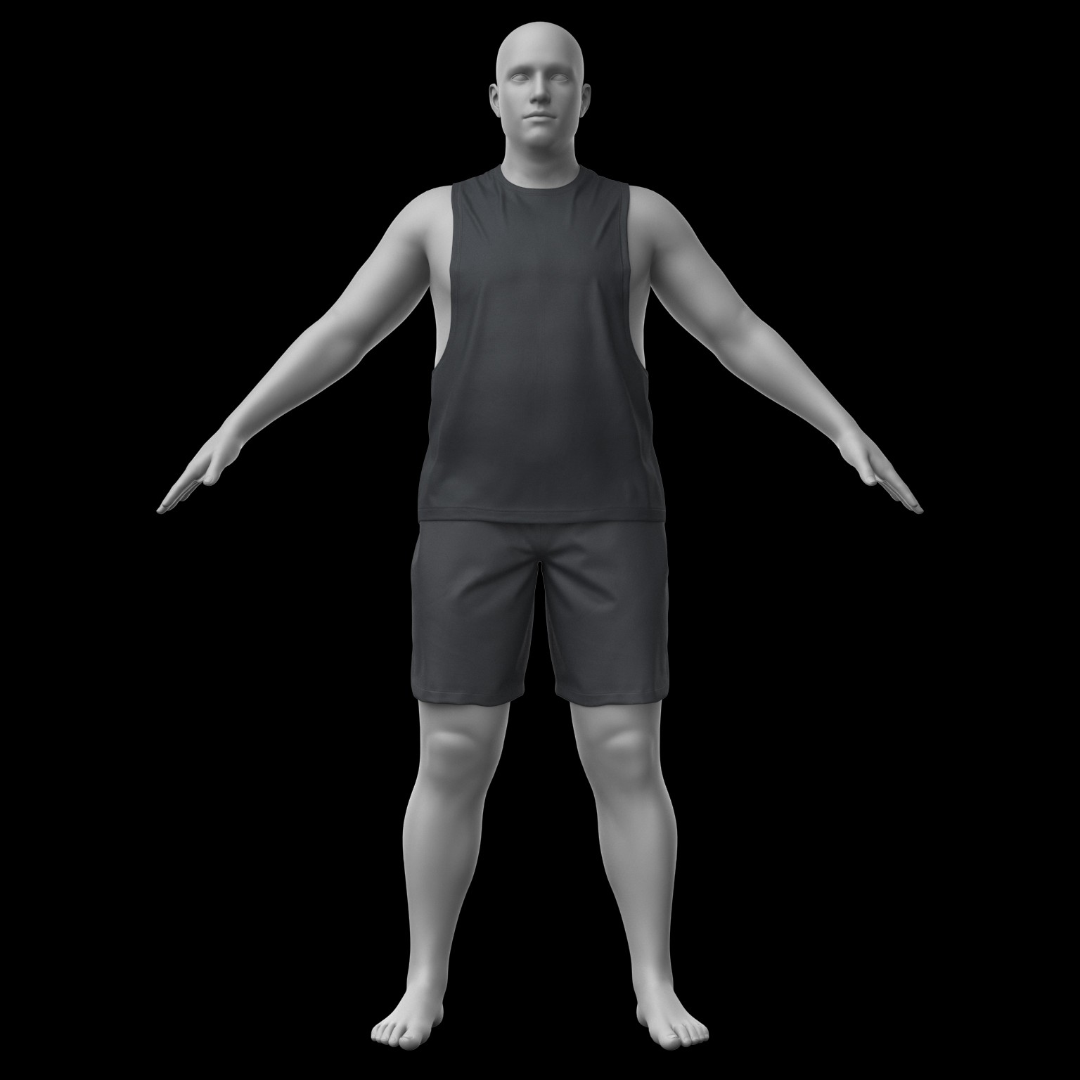 Tank Top and Shorts G8 Male by N/A