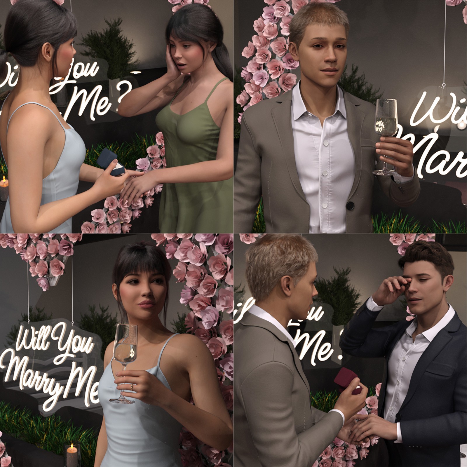 Life-Changing Moments - The Proposal for Genesis 8 & 9 by N/A