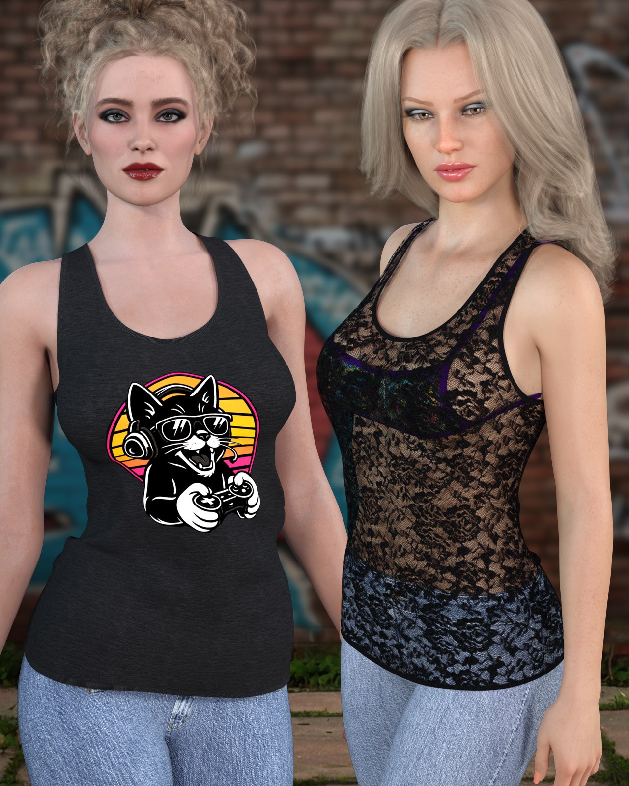 dforce - Classic Tank - Genesis 8 and 9 by N/A