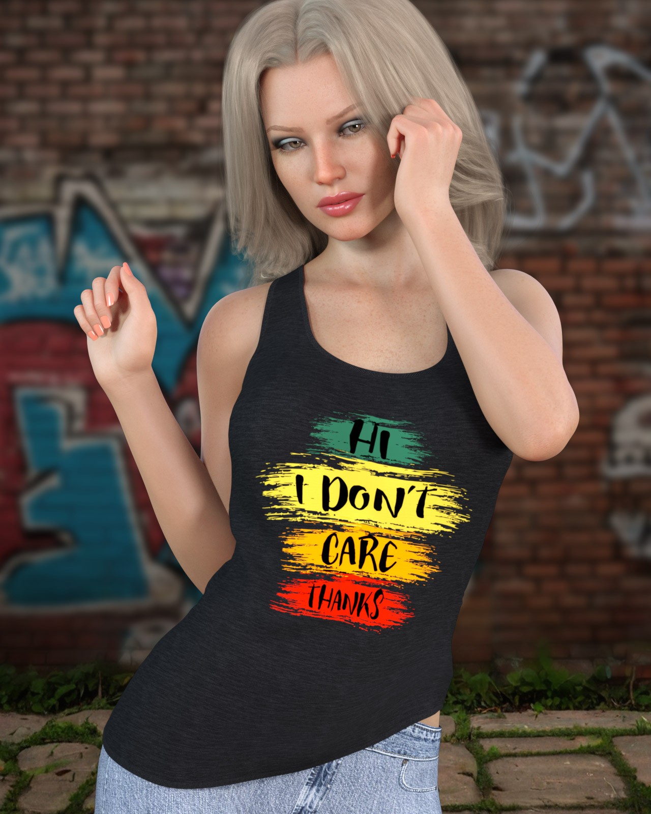 dforce - Classic Tank - Genesis 8 and 9 by N/A