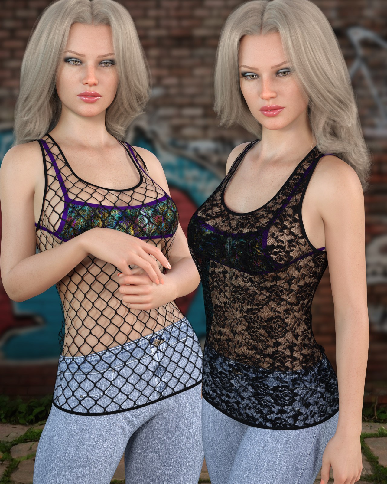 dforce - Classic Tank - Genesis 8 and 9 by N/A