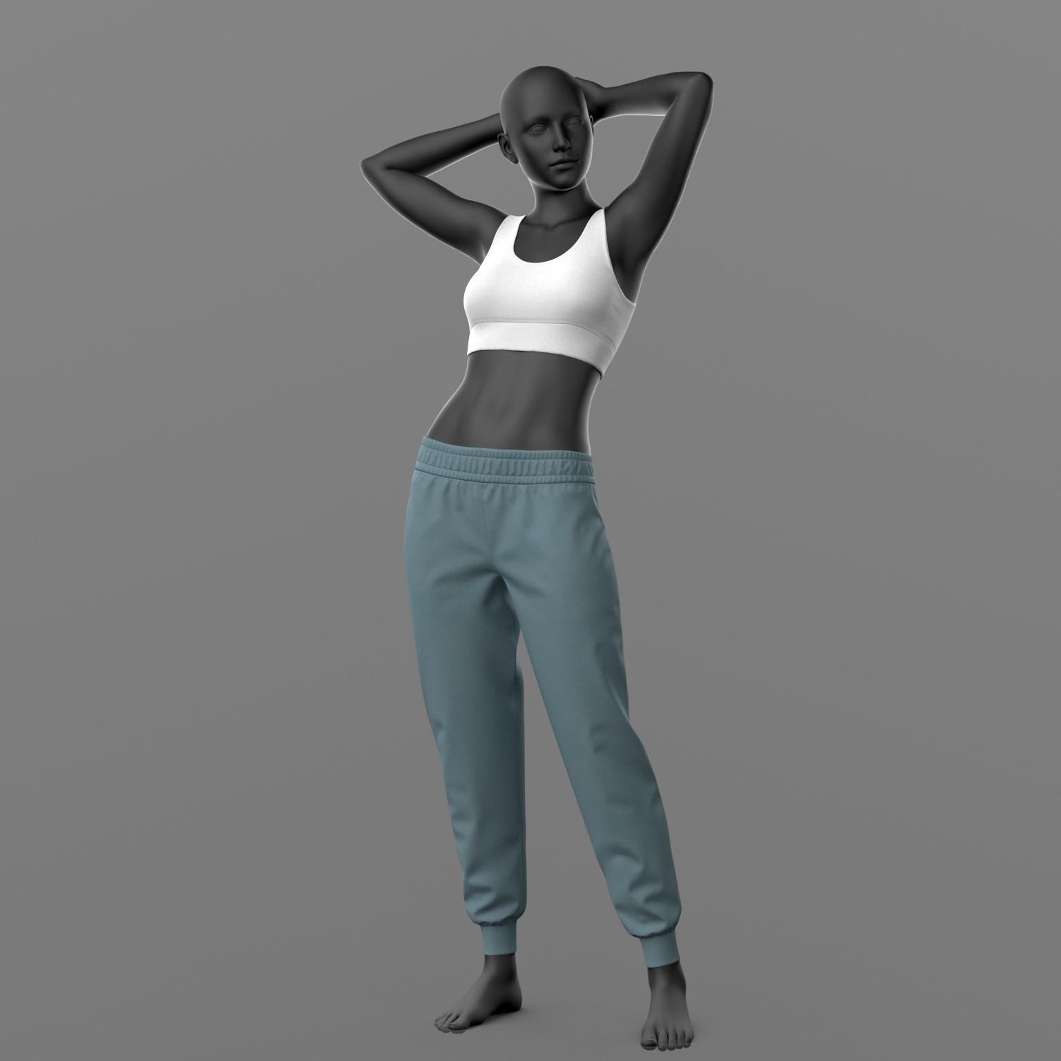 Sweatpants and Top G8 Female by N/A