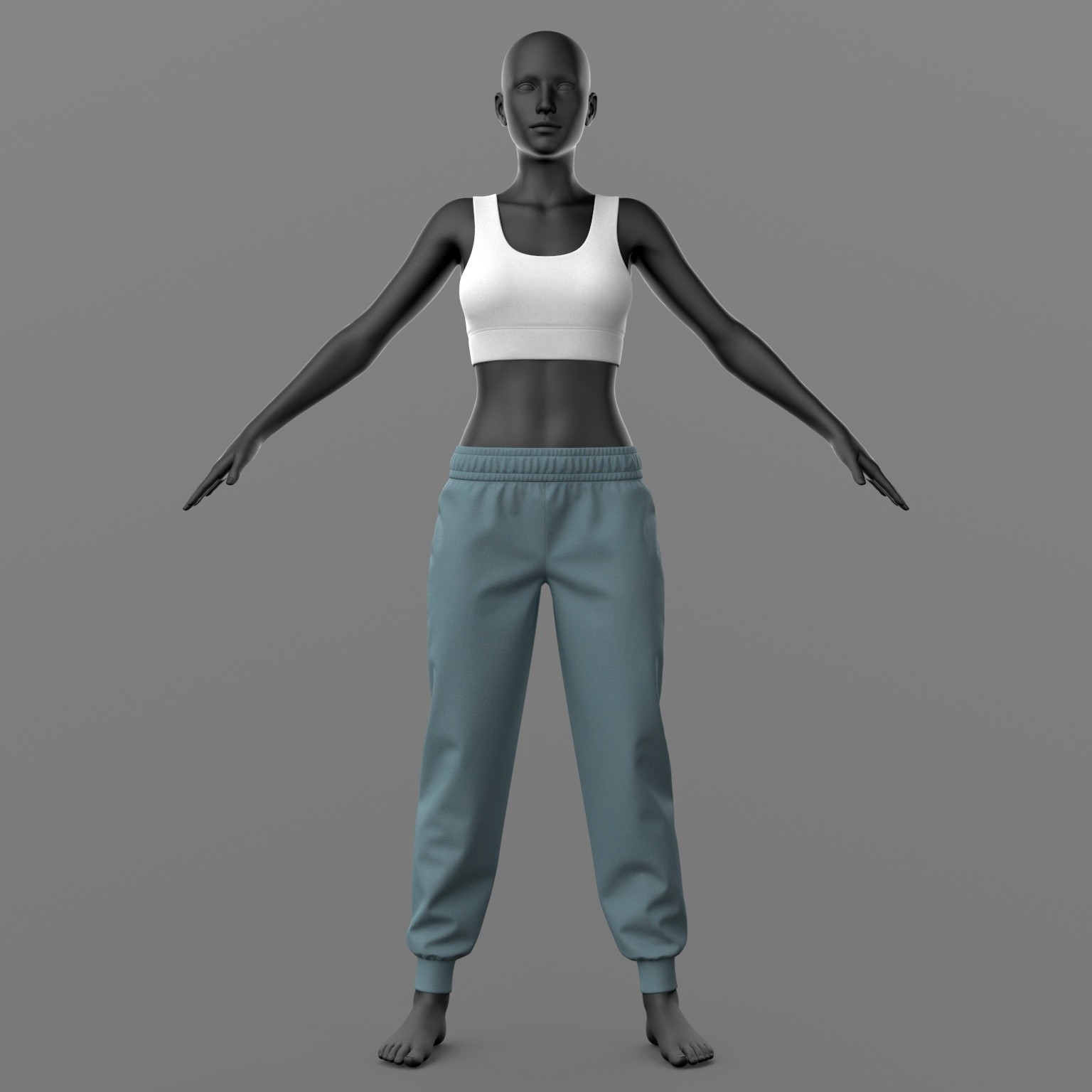 Sweatpants and Top G8 Female by N/A
