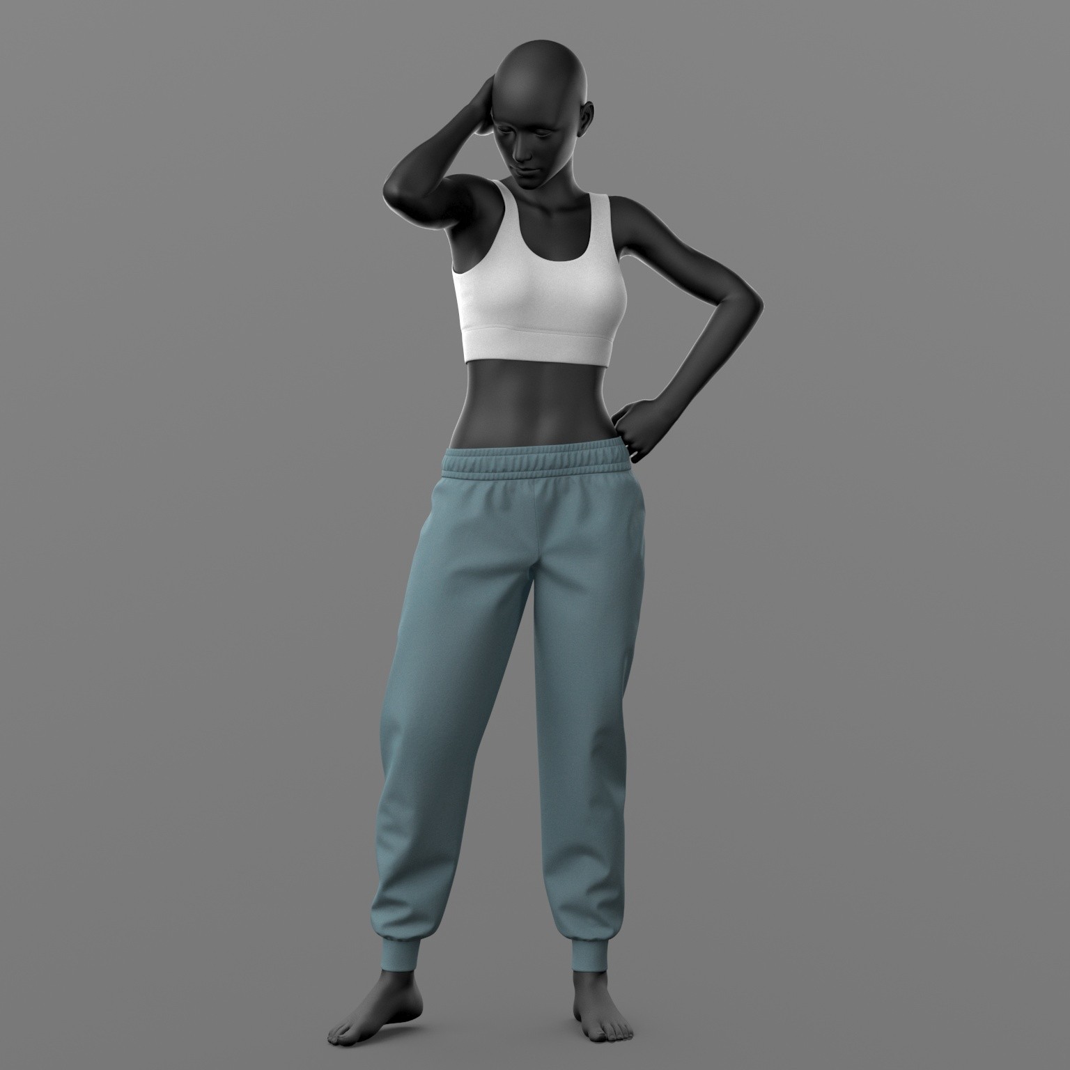 Sweatpants and Top G8 Female by N/A