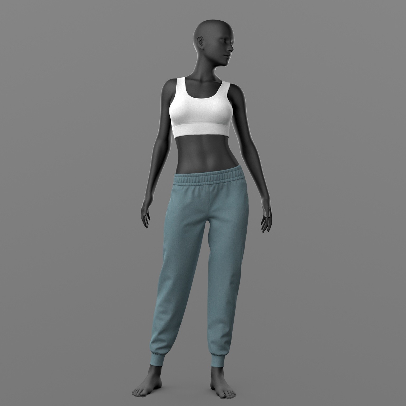 Sweatpants and Top G8 Female by N/A