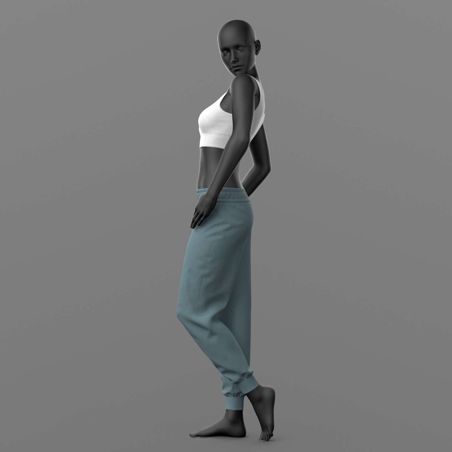 Sweatpants and Top G8 Female by N/A
