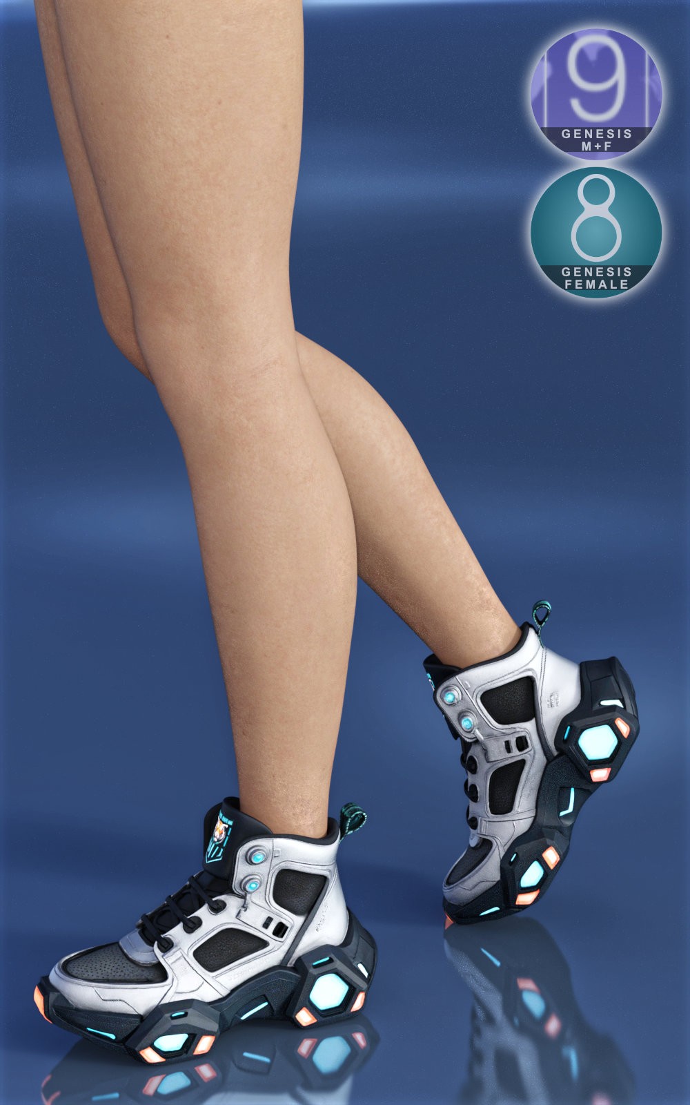 Cyber High-Tops Premium Pack by N/A