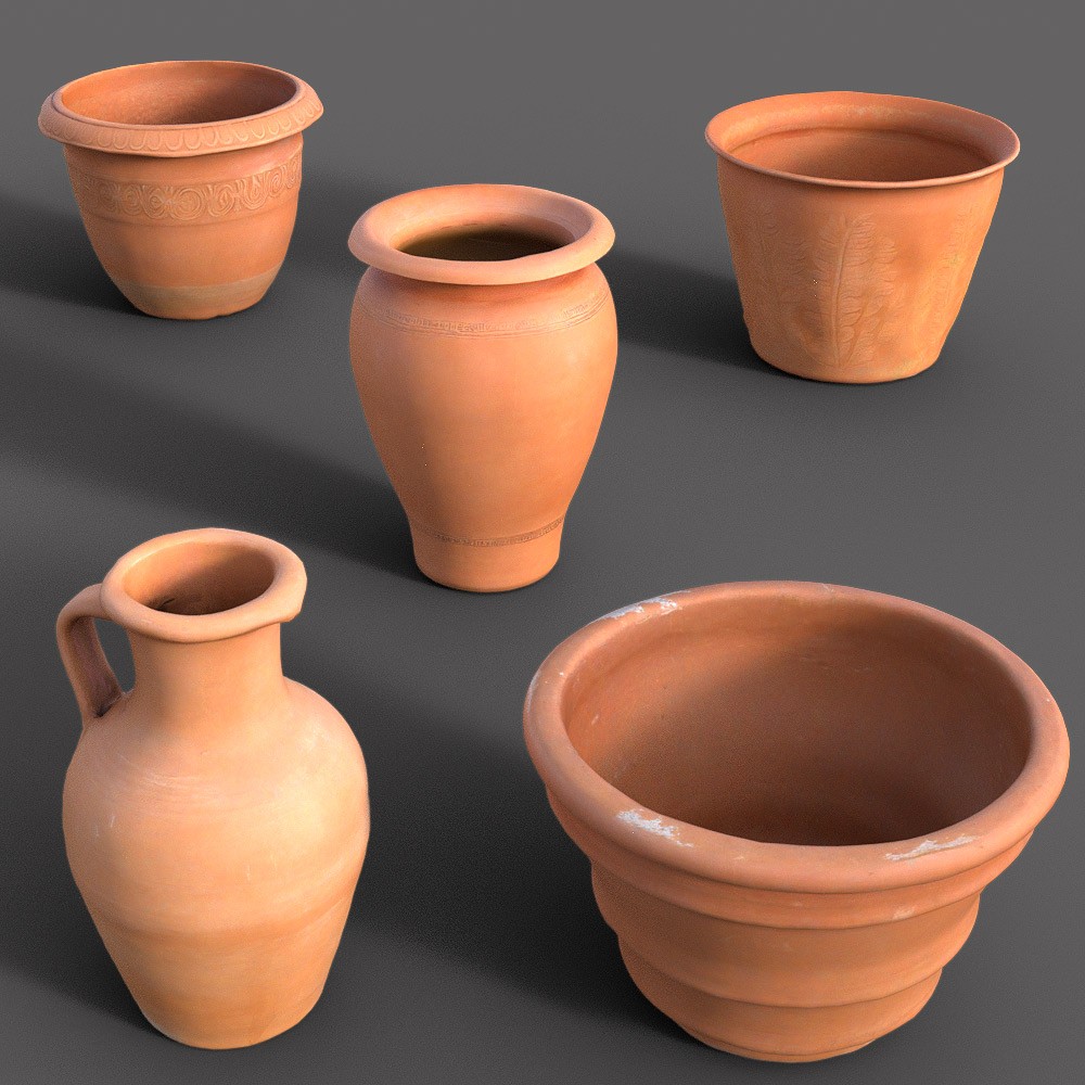 Ancient Jar Collection for Daz Studio by N/A