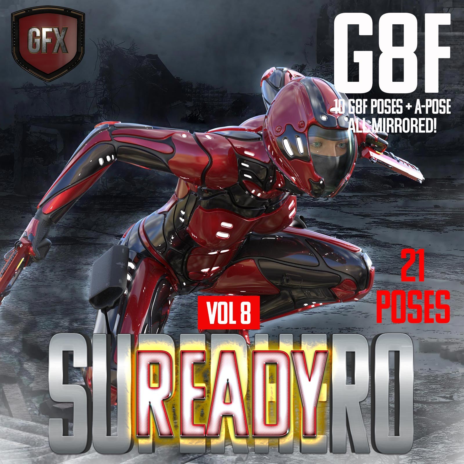 SuperHero Ready for G8F Volume 8 by N/A