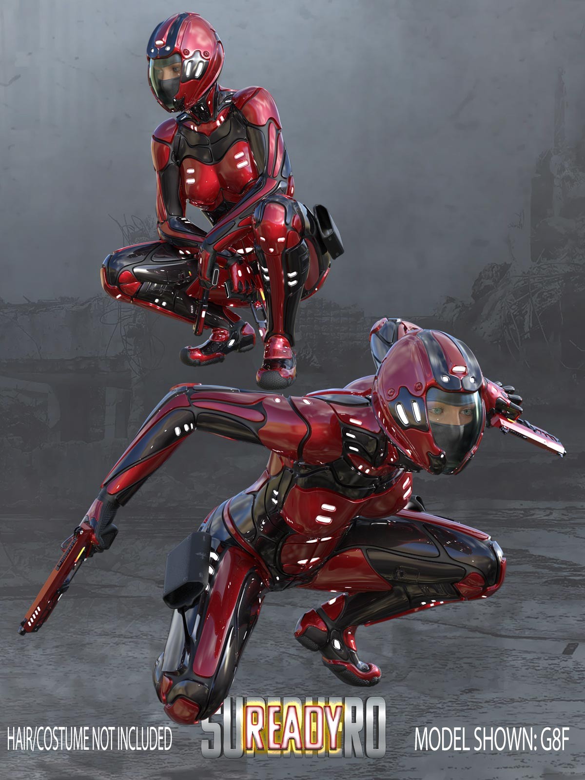 SuperHero Ready for G8F Volume 8 by N/A