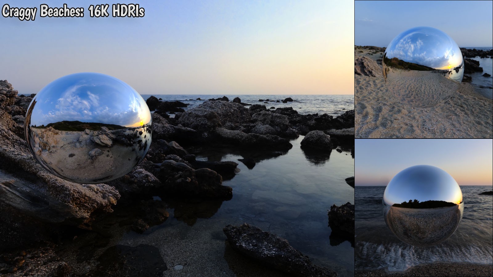 Craggy Beaches: 16K HDRI's by N/A