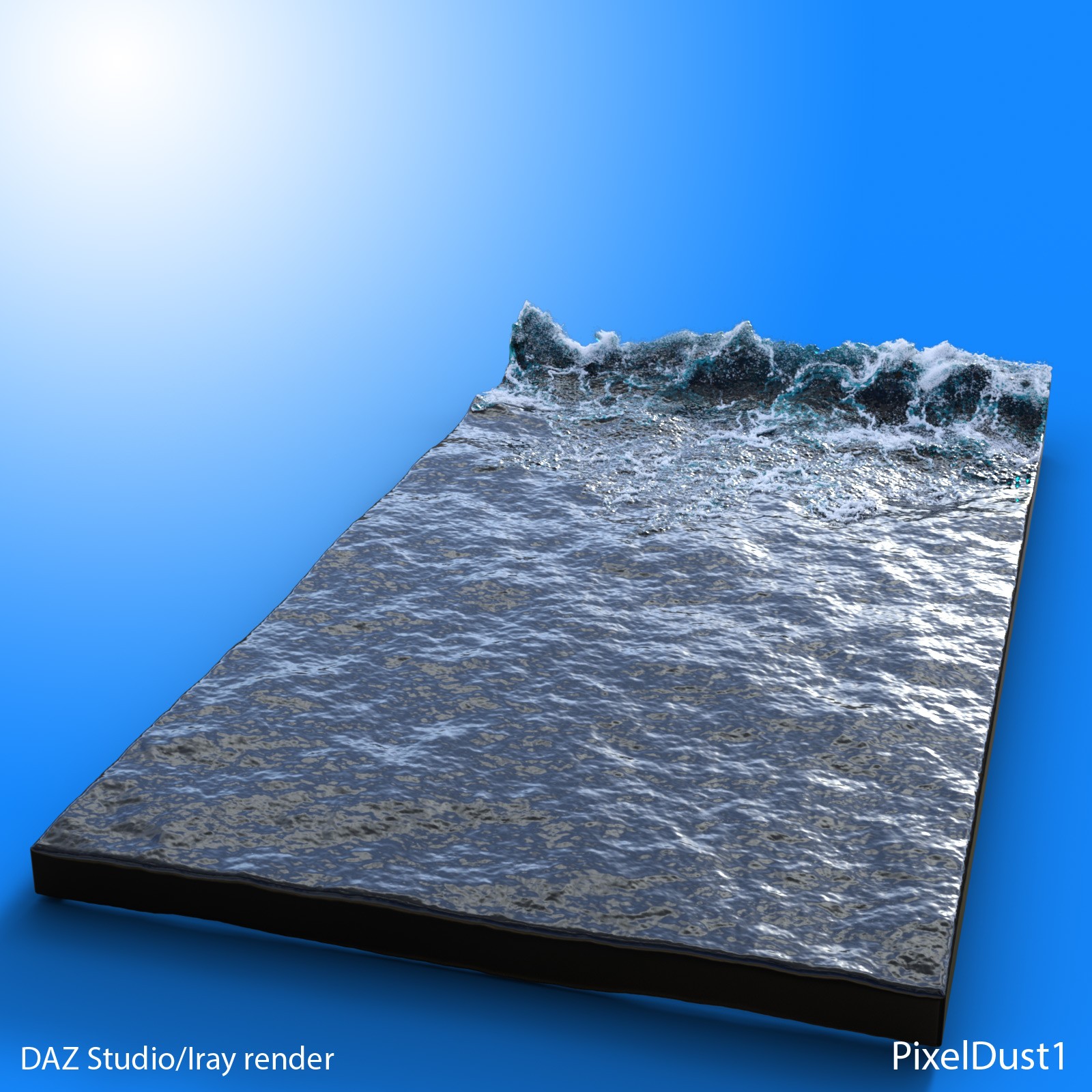 Running In Water 5 by N/A