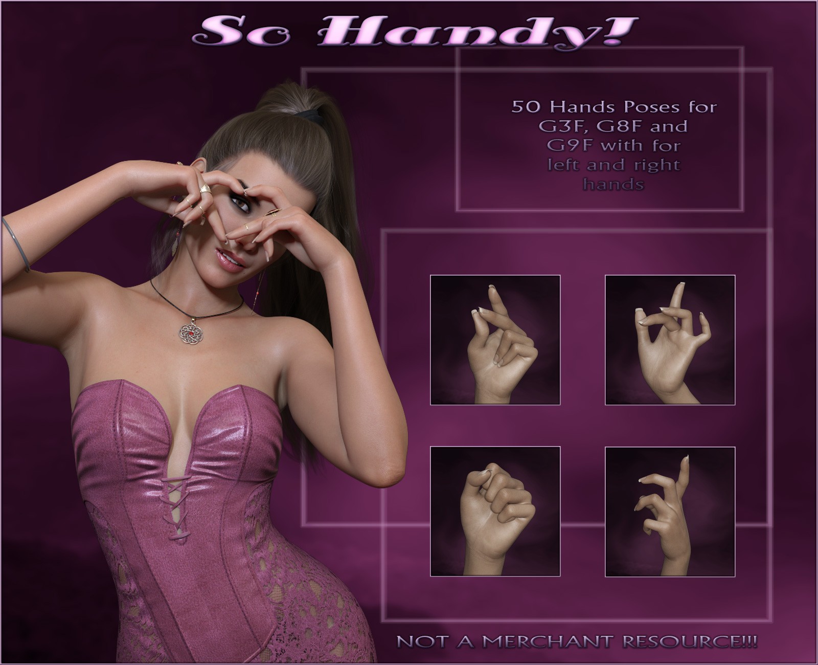 So Handy ! - Hands poses G9F-G8F-G3F by N/A