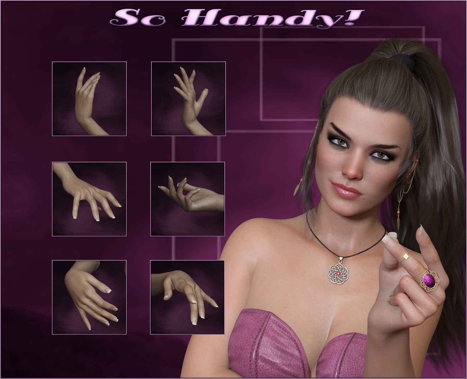 So Handy ! - Hands poses G9F-G8F-G3F by N/A