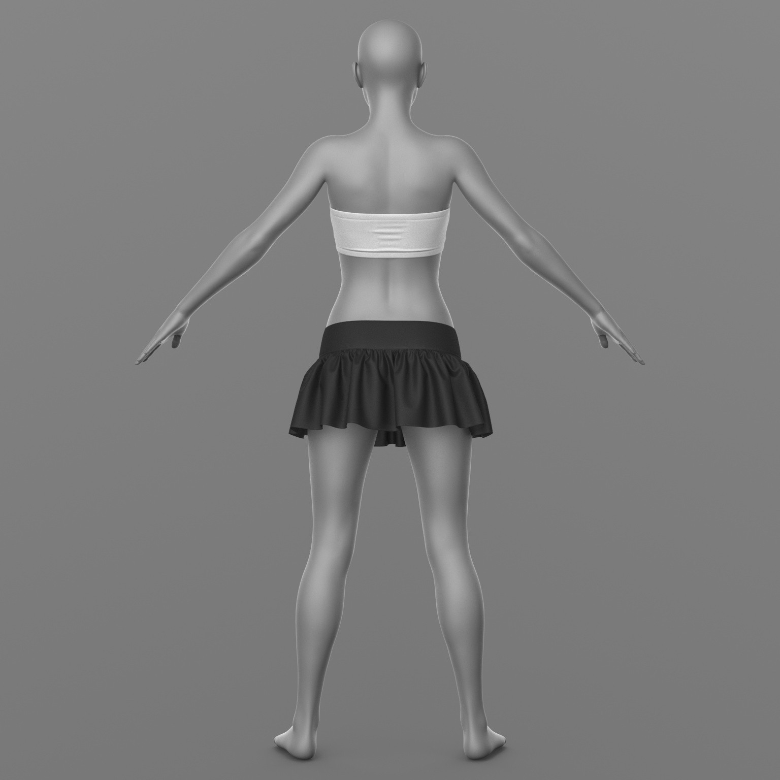 Skirt and Top G8 Female by N/A