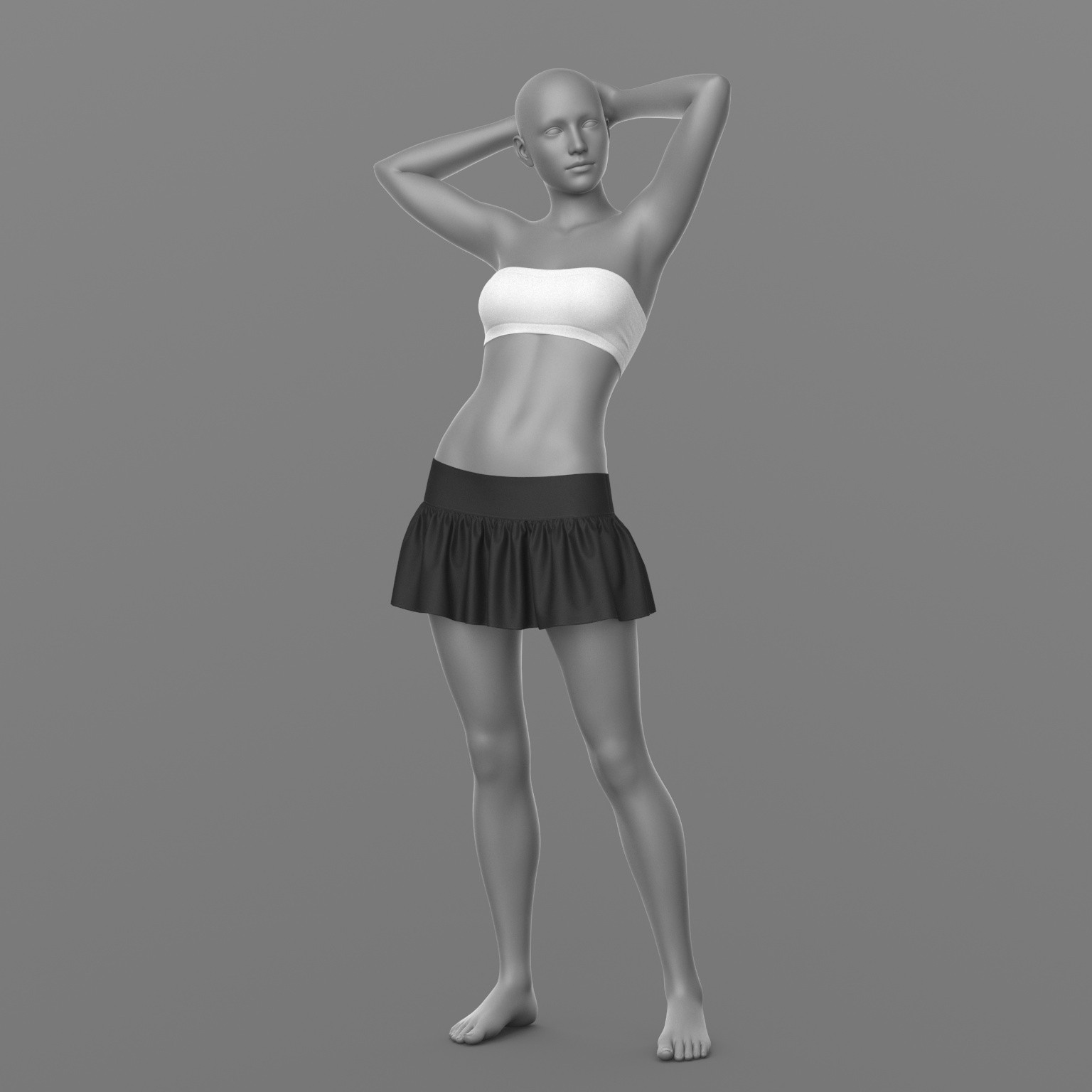 Skirt and Top G8 Female by N/A