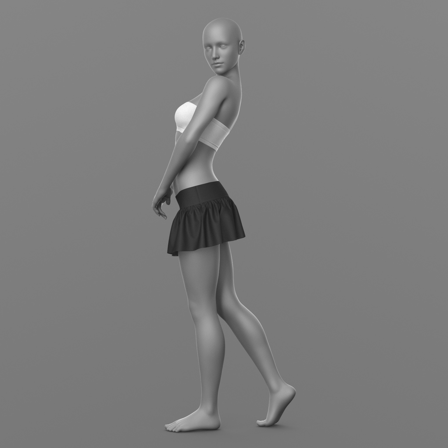 Skirt and Top G8 Female by N/A