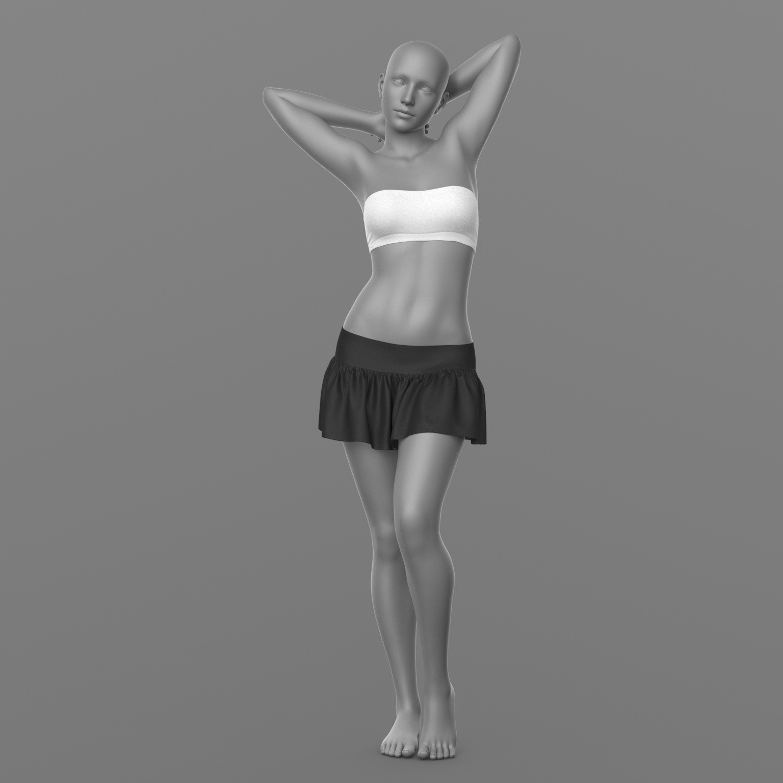 Skirt and Top G8 Female by N/A