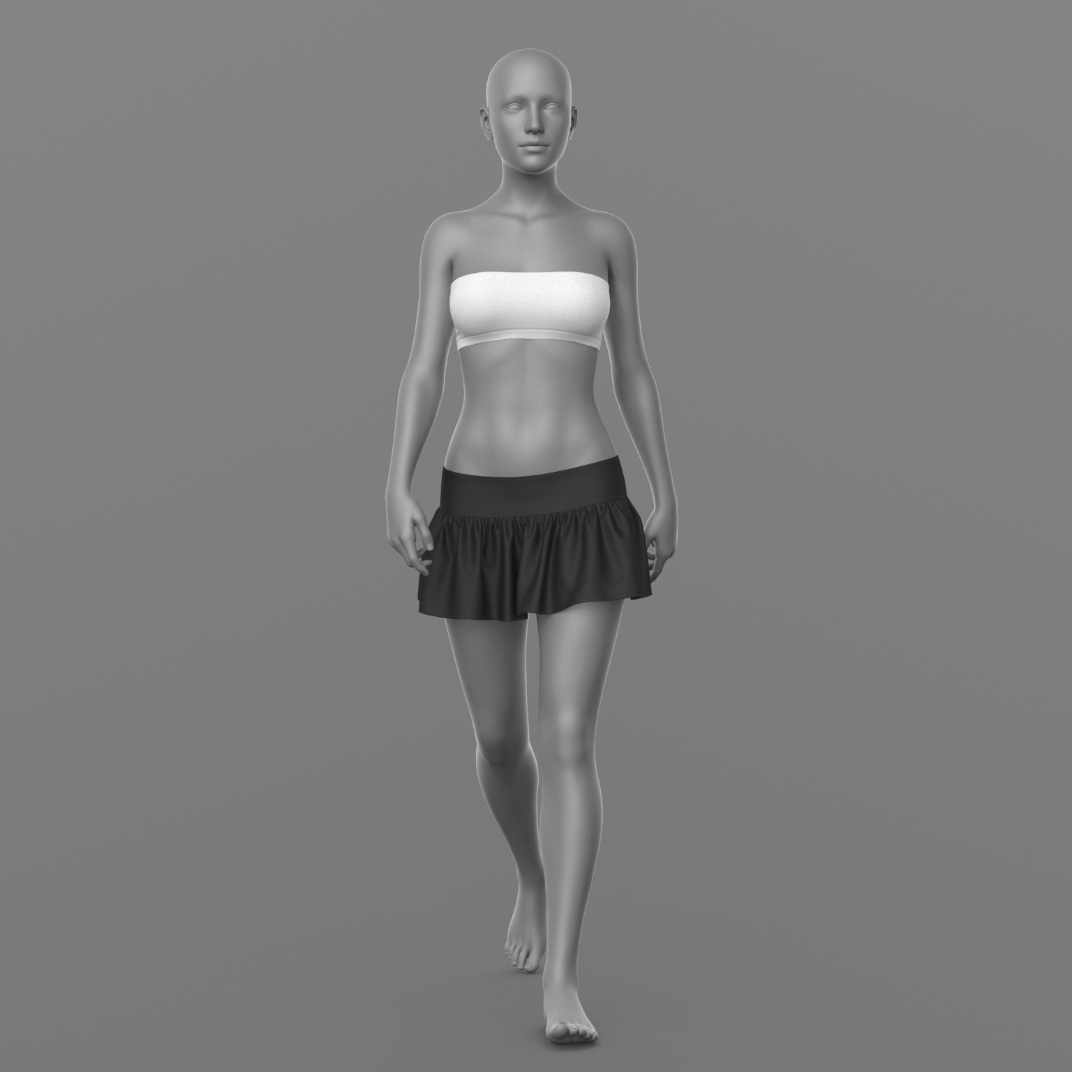 Skirt and Top G8 Female by N/A