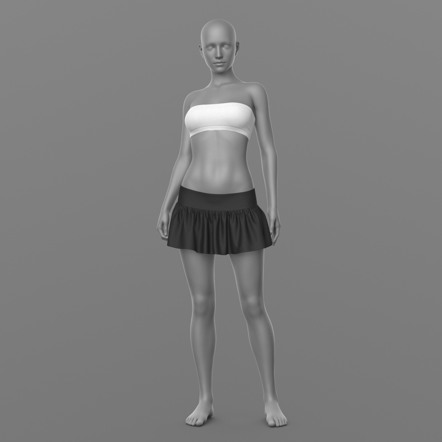 Skirt and Top G8 Female by N/A