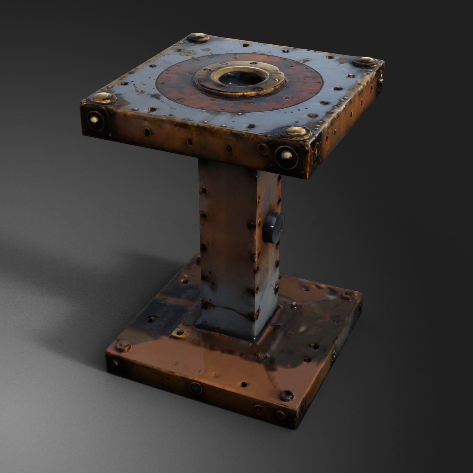 Steampunk Display Pedestals by N/A