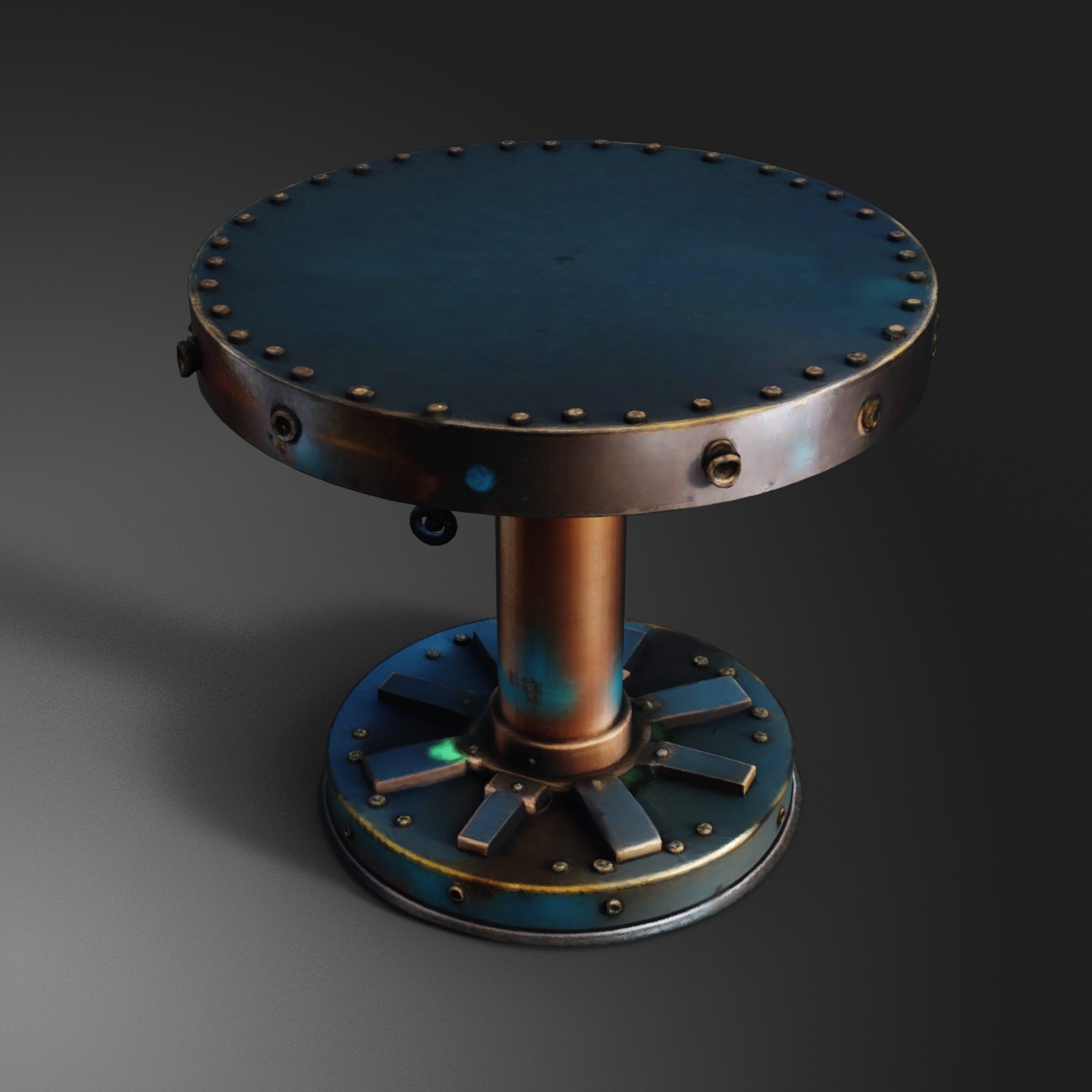 Steampunk Display Pedestals by N/A