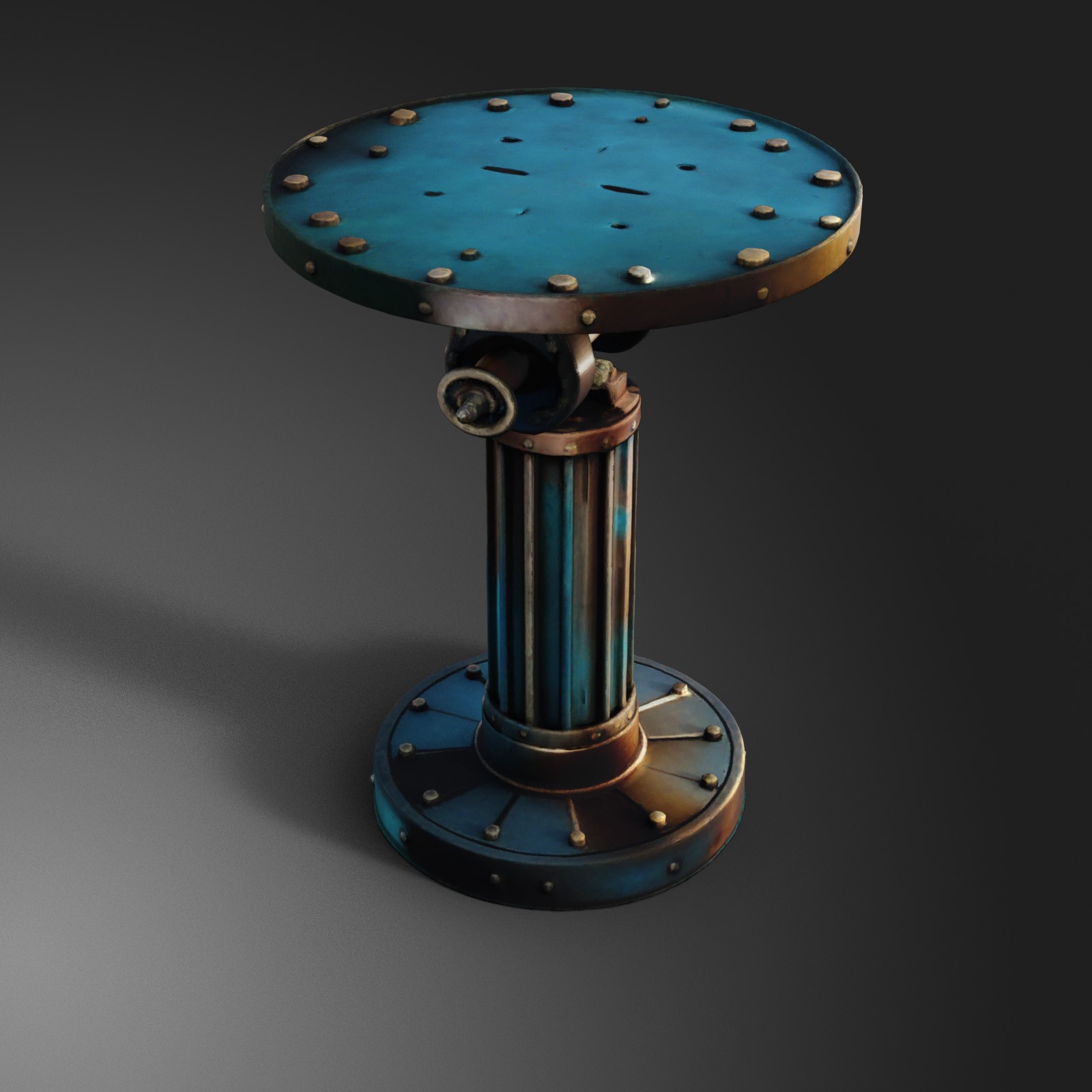 Steampunk Display Pedestals by N/A