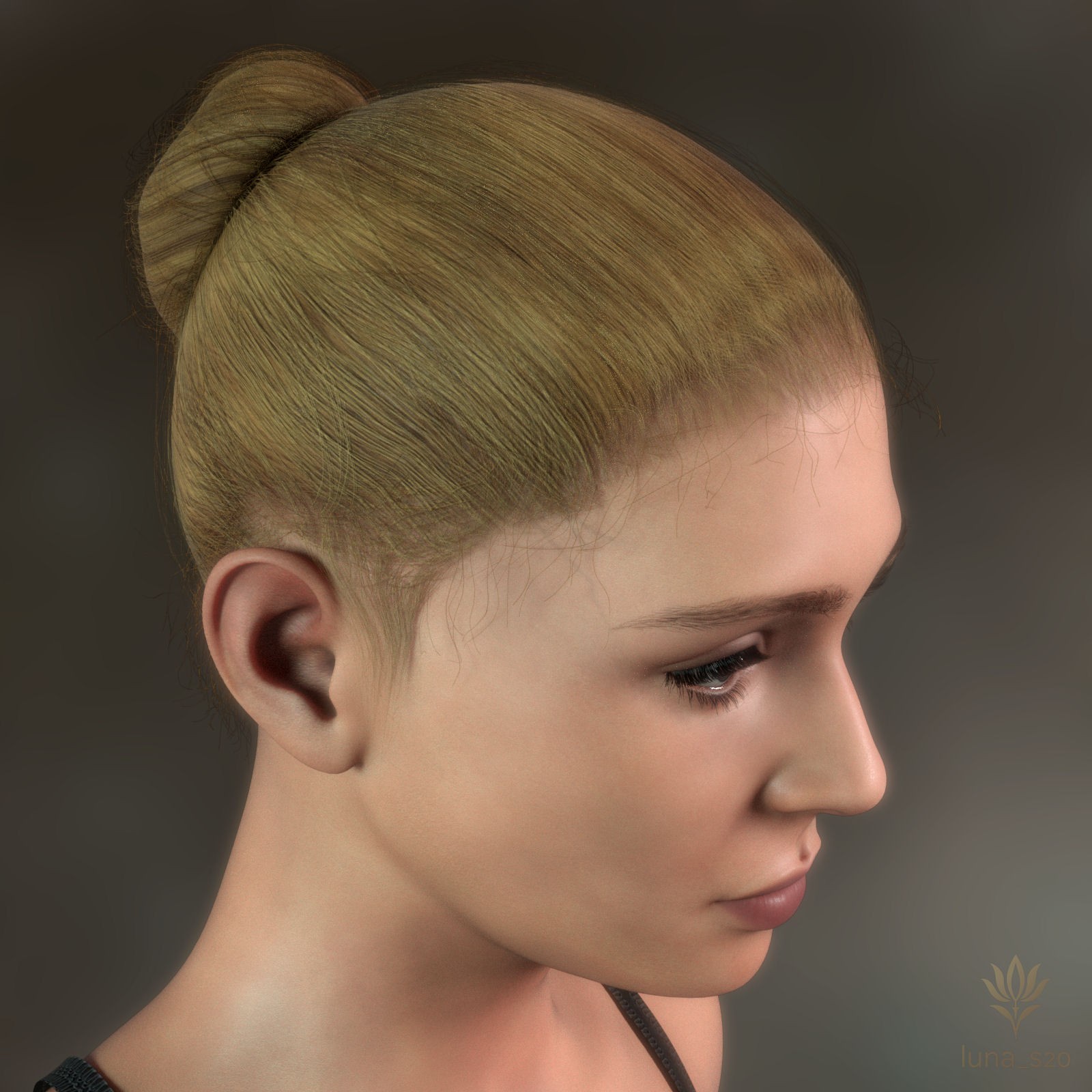 Updo Hair by N/A