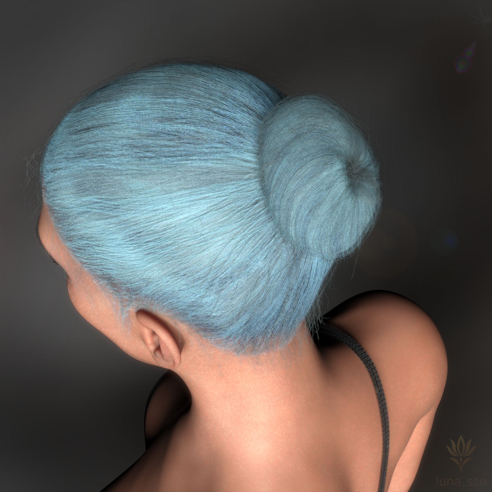 Updo Hair by N/A