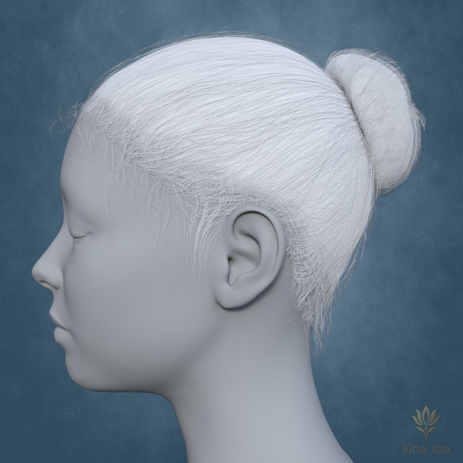 Updo Hair by N/A