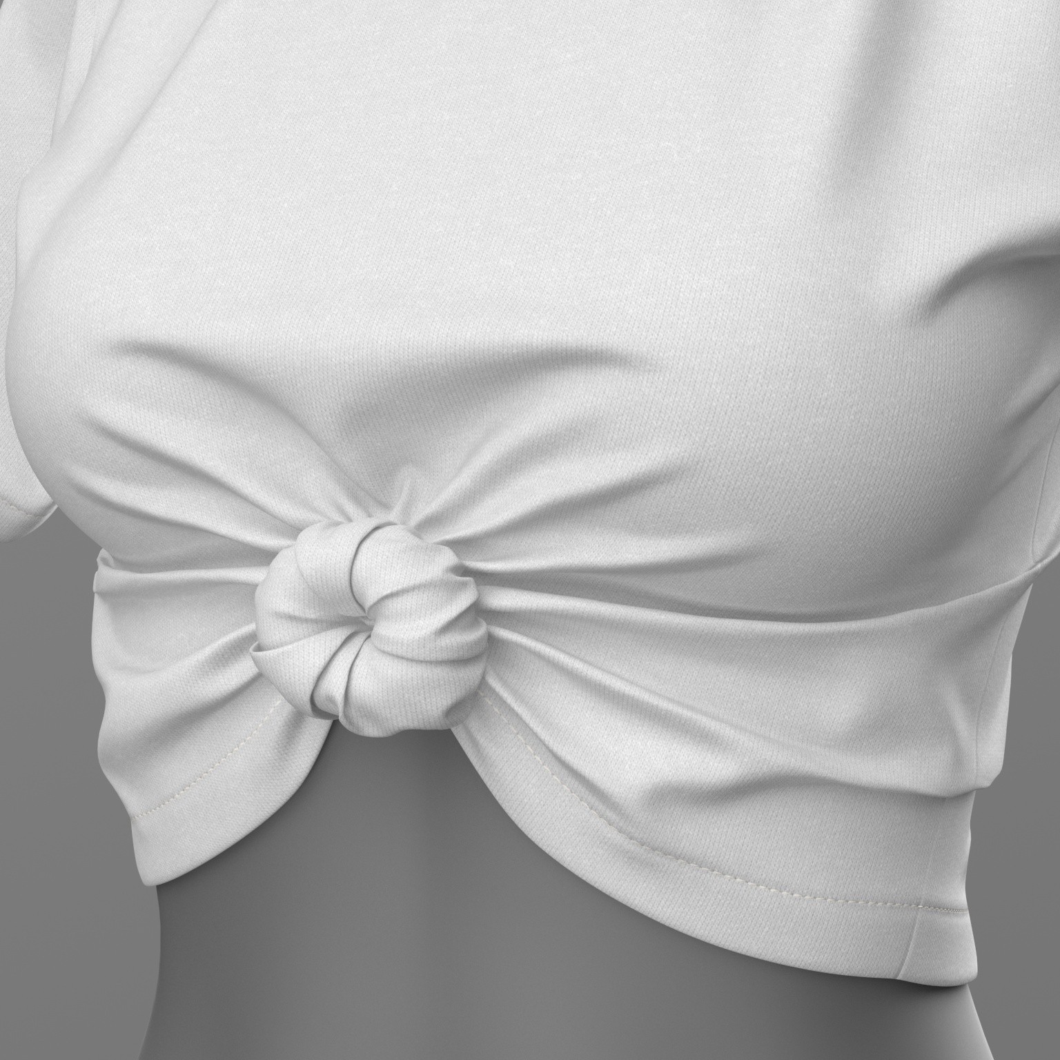 Shirt Knot G8.1 Female by N/A