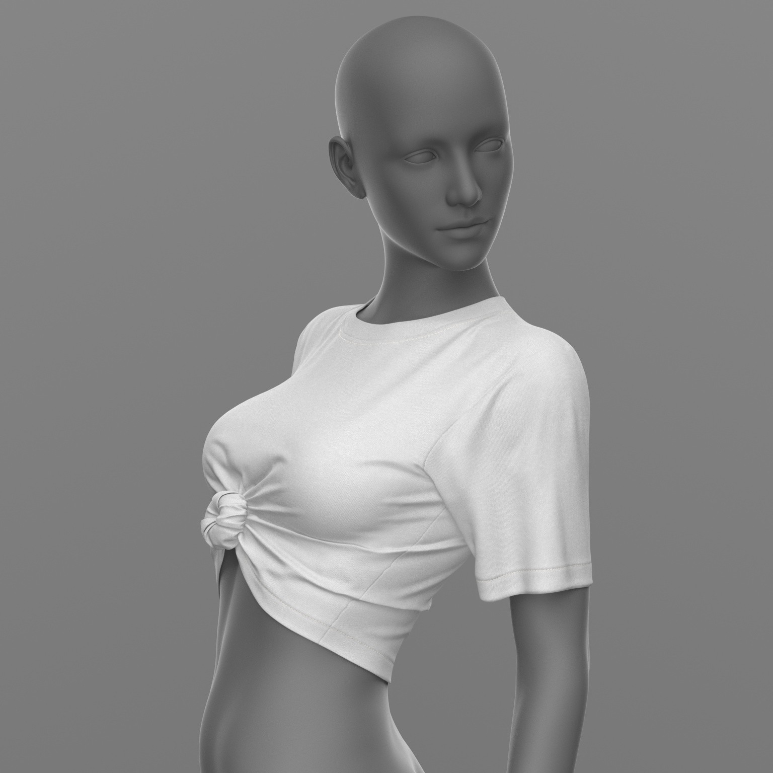 Shirt Knot G8.1 Female by N/A