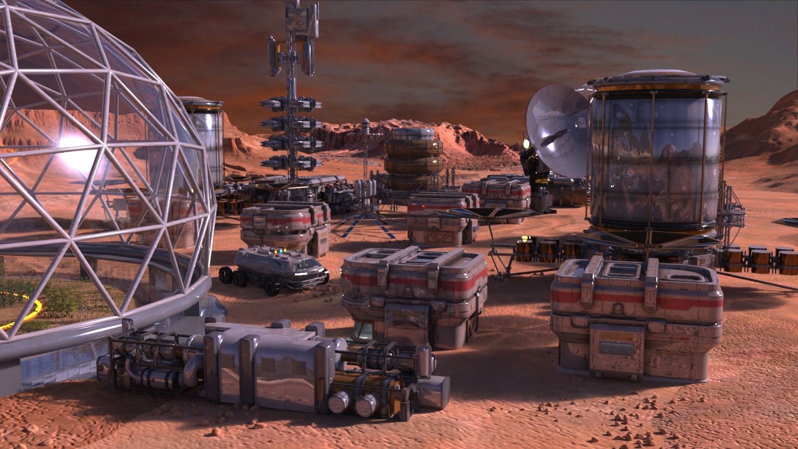 Mars Base A12 for DAZ by N/A