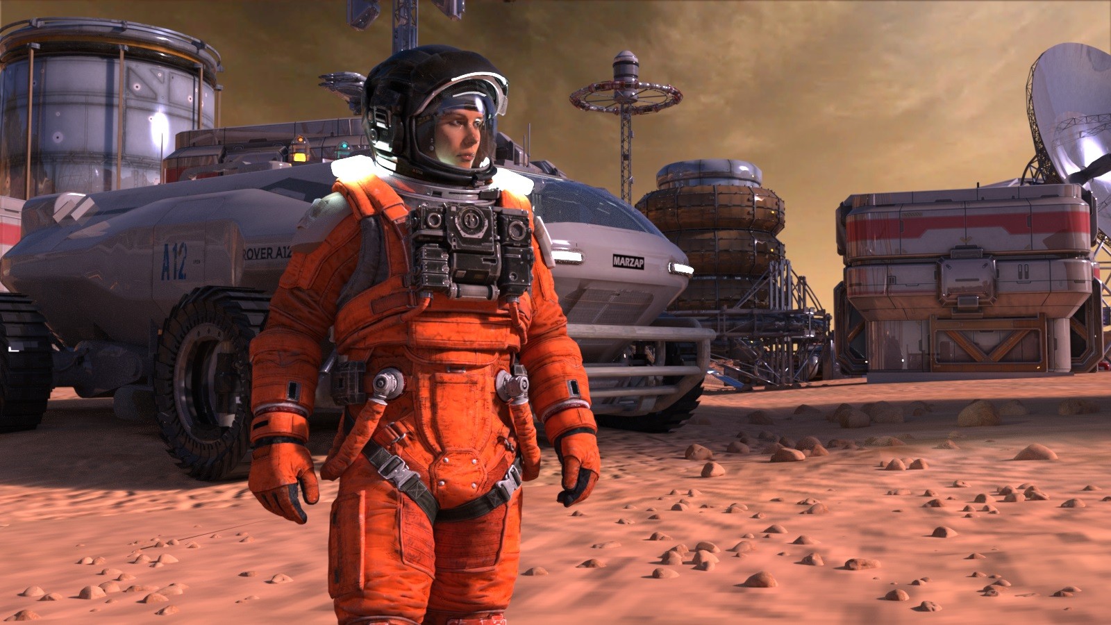 Mars Base A12 for DAZ by N/A