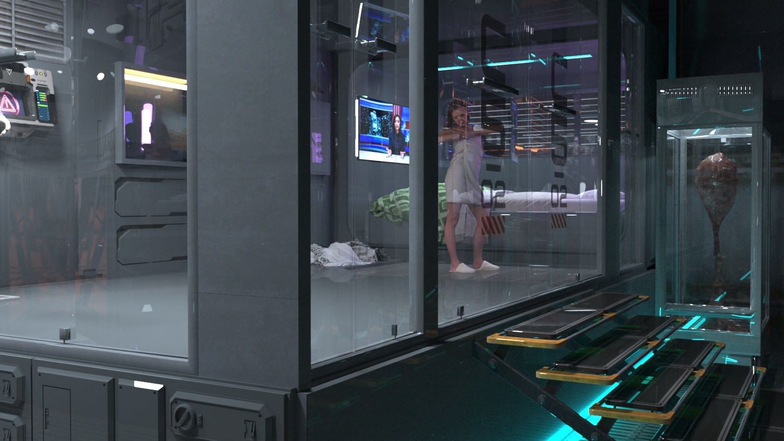 Mars Base A12 for DAZ by N/A