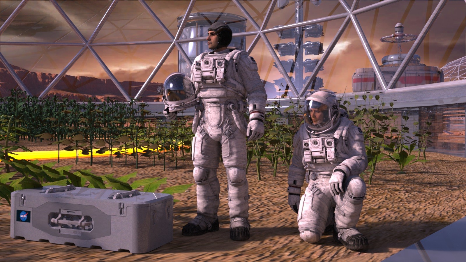 Mars Base A12 for DAZ by N/A