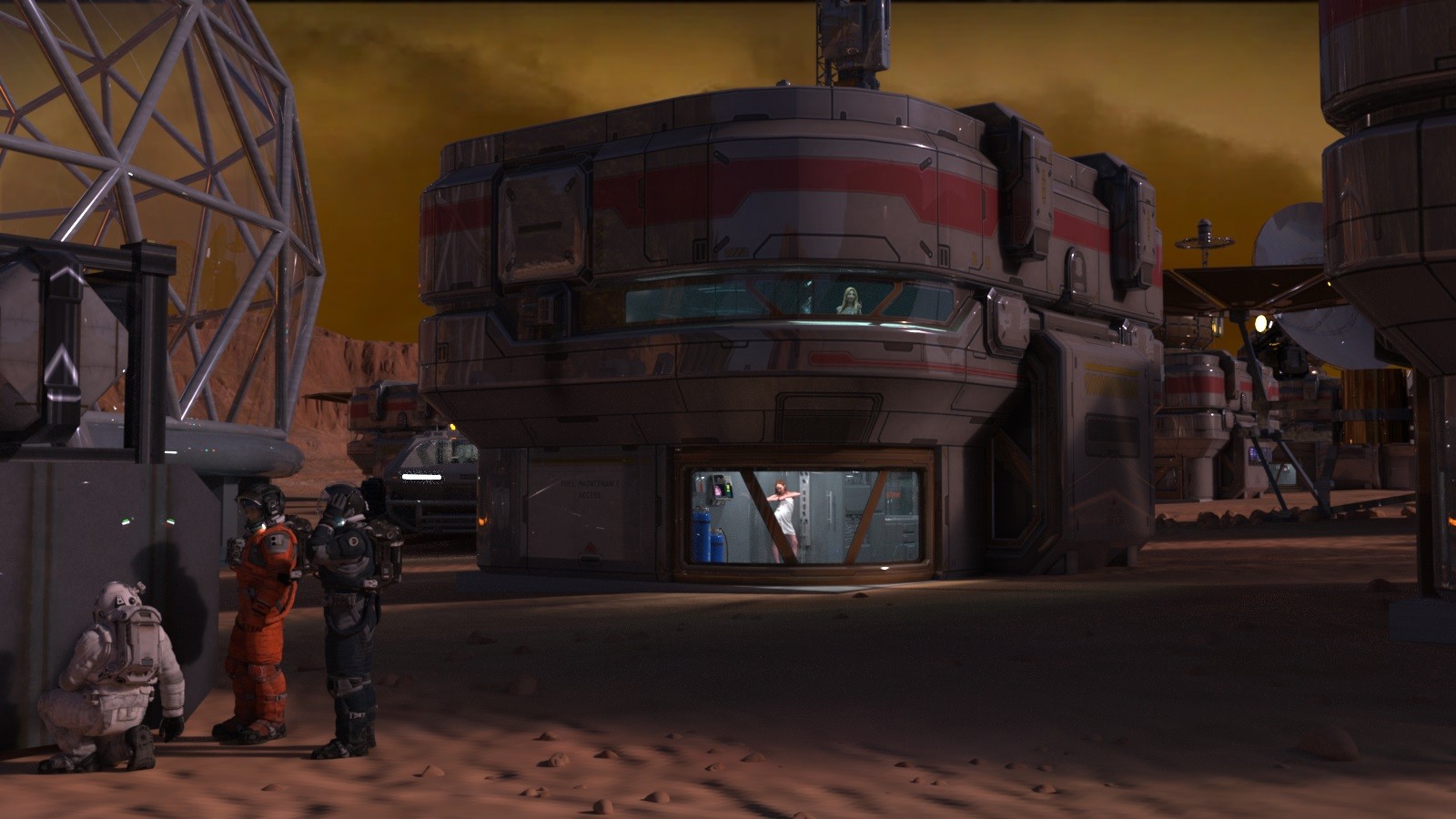 Mars Base A12 for DAZ by N/A