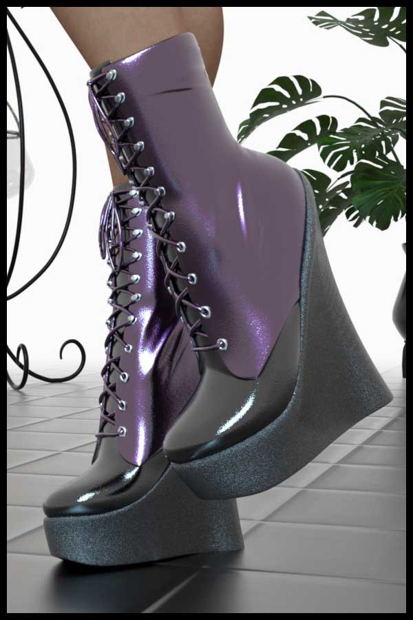 Wedges Boots G8F by N/A