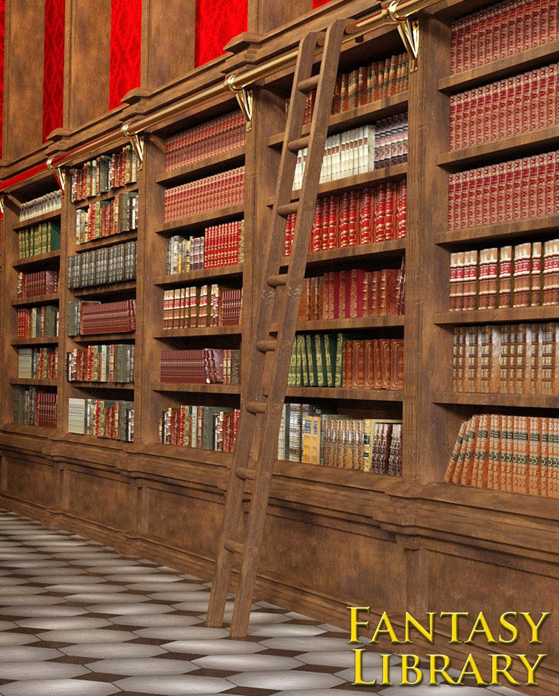 Fantasy Library for Daz Studio by N/A
