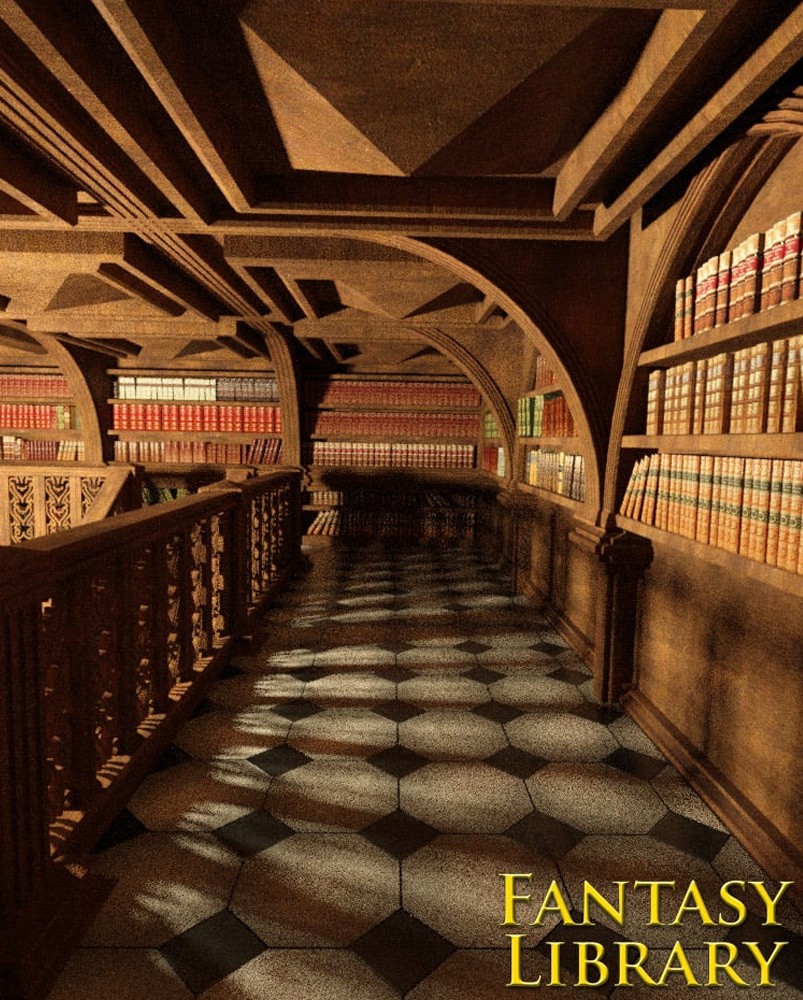 Fantasy Library for Daz Studio by N/A