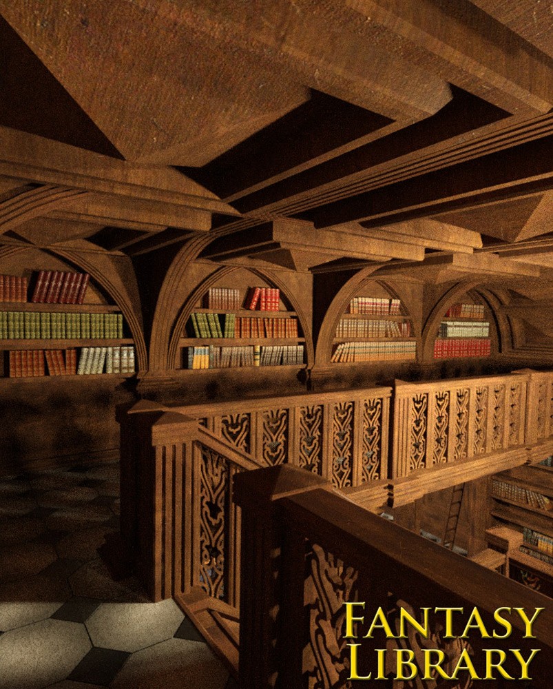 Fantasy Library for Daz Studio by N/A