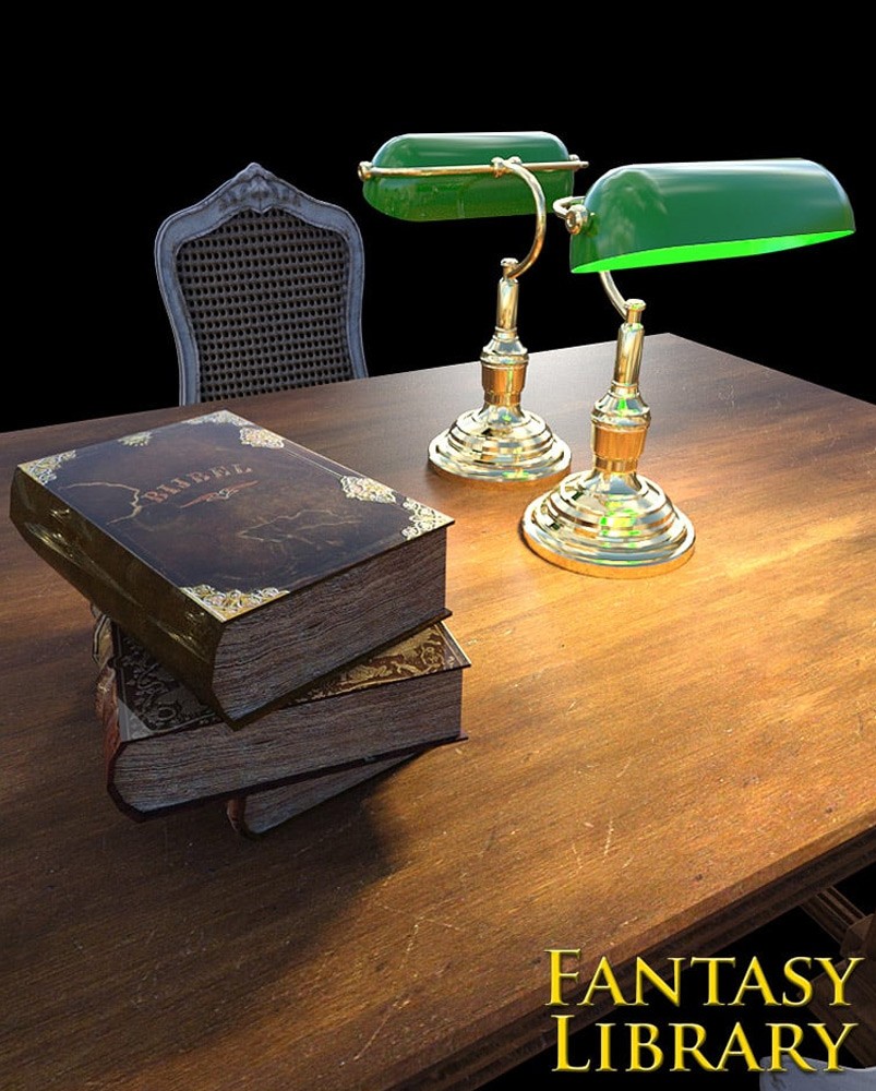 Fantasy Library for Daz Studio by N/A