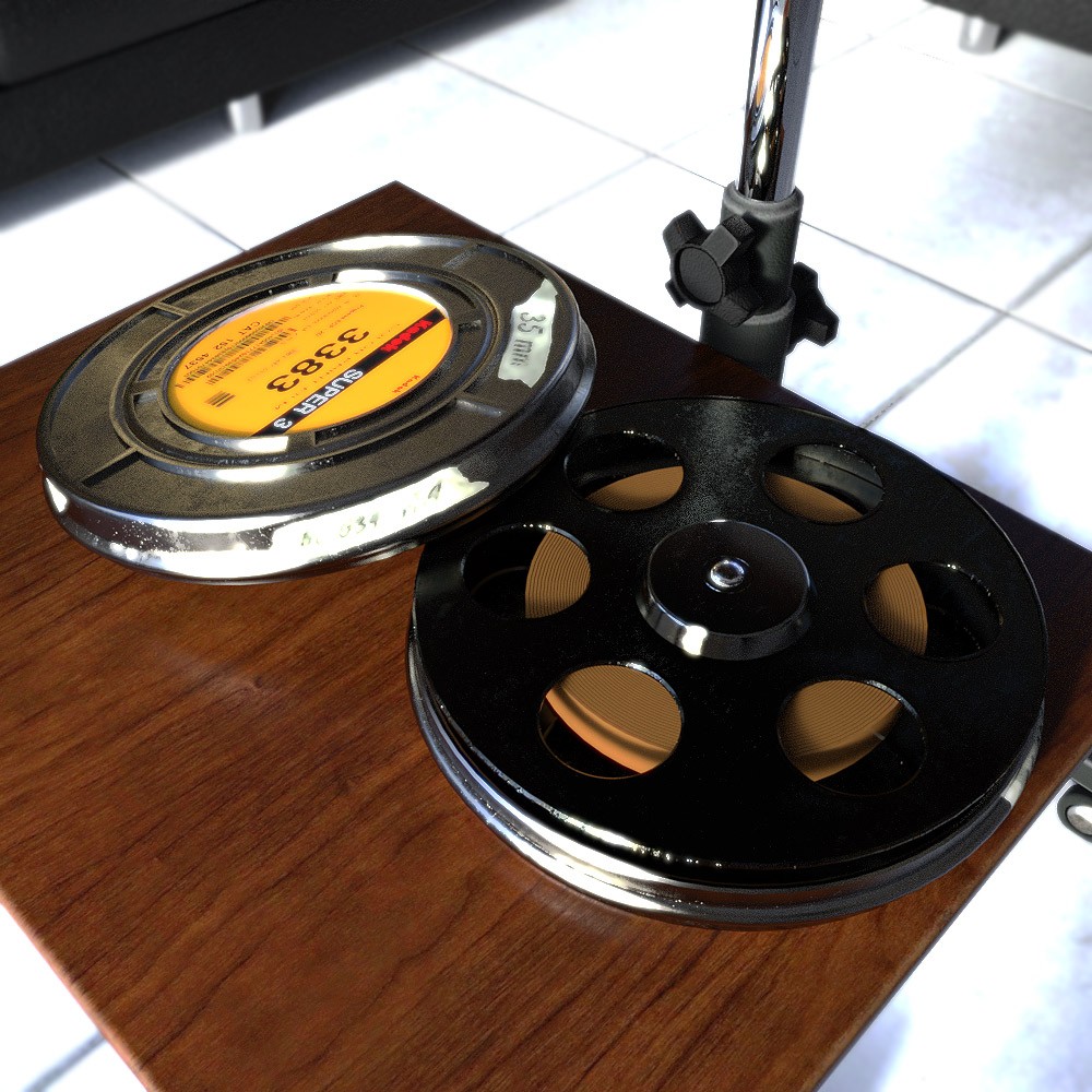 Vintage Projector for Daz Studio by N/A