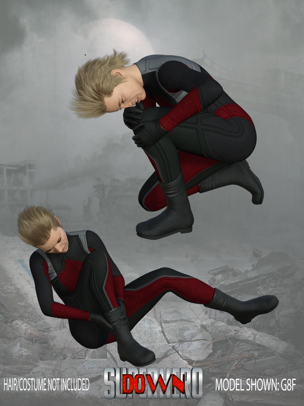 SuperHero Down for G8F Volume 30 by N/A