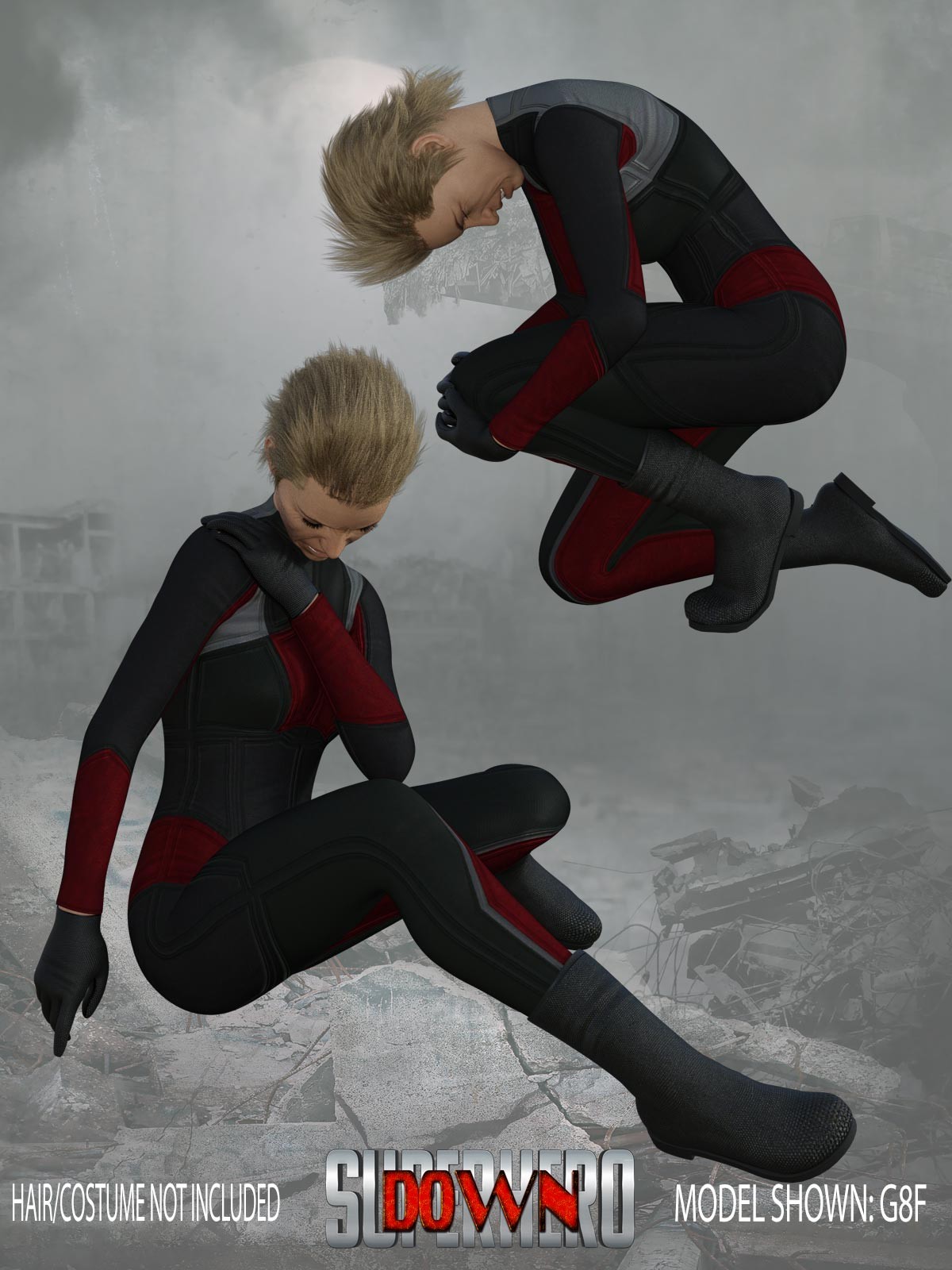 SuperHero Down for G8F Volume 30 by N/A